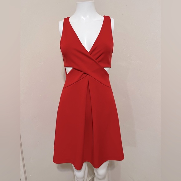 Express Dresses & Skirts - Express flare red dress